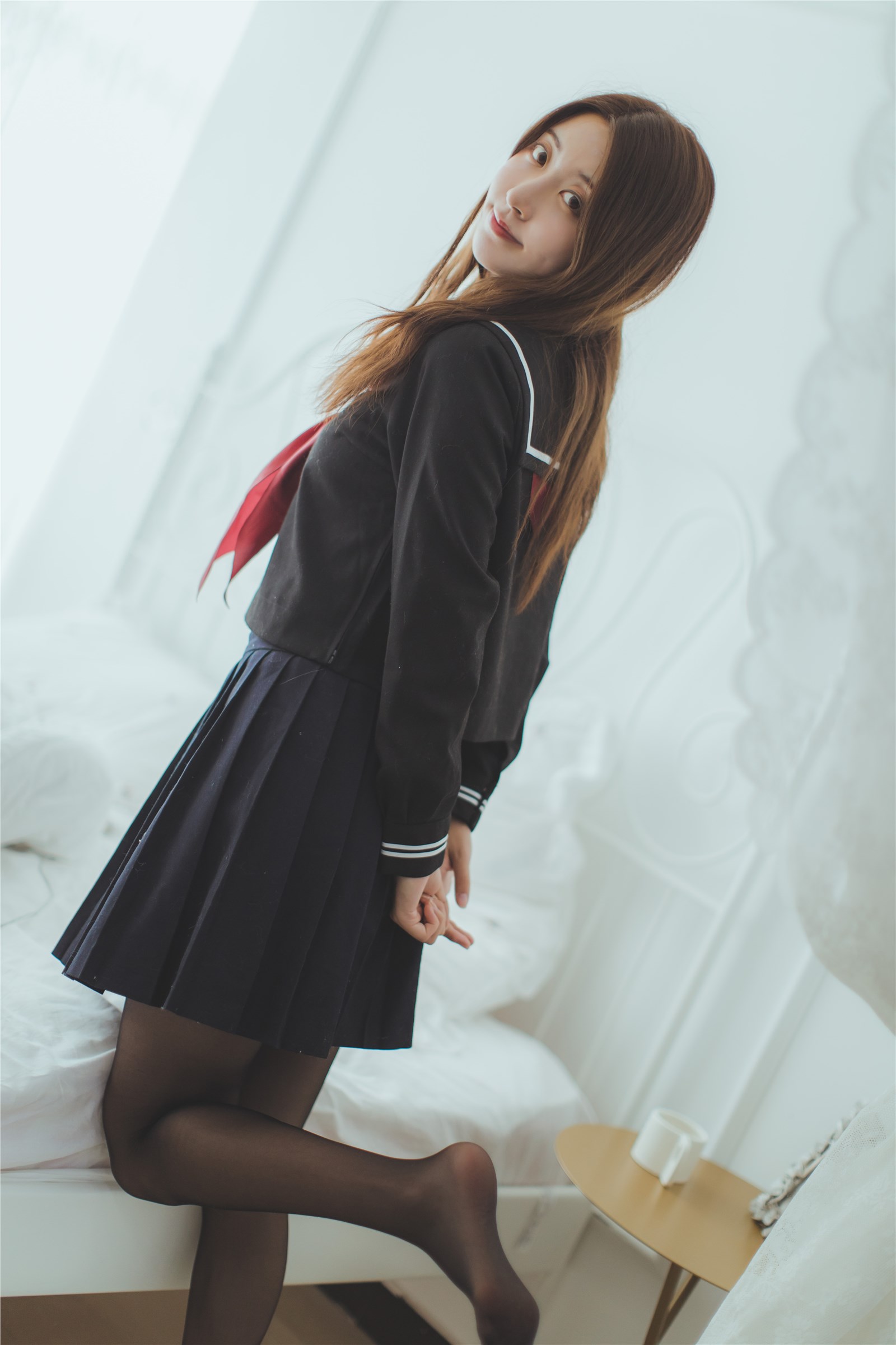 Heichuan - NO.013 Daily Photo True Love Edition - Black JK Uniform(41)